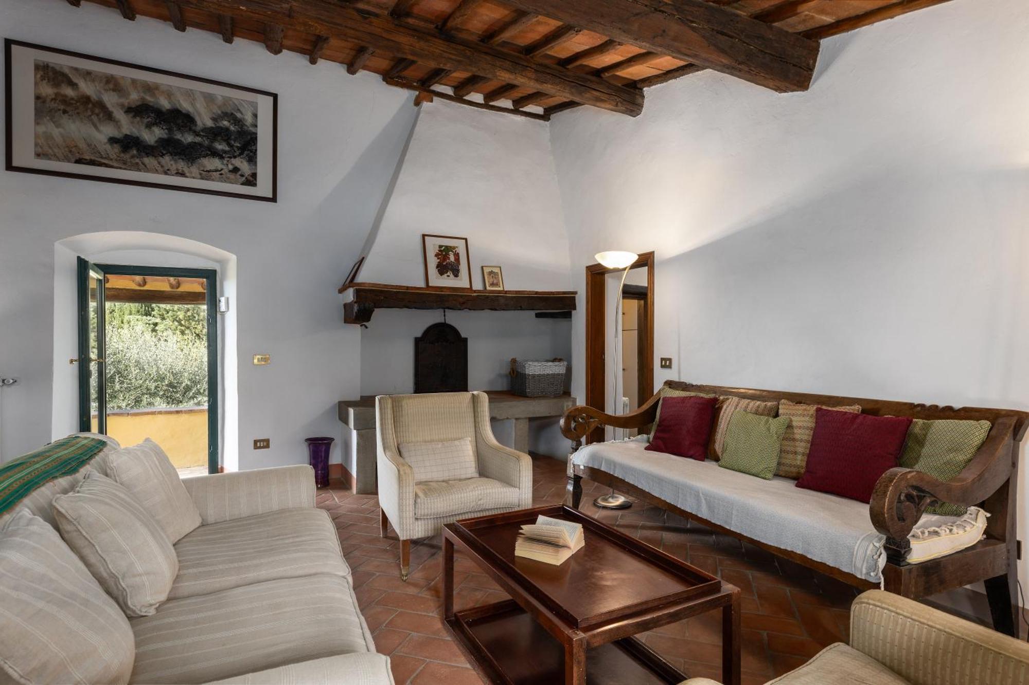 Villa Rosano Greve in Chianti Exterior foto
